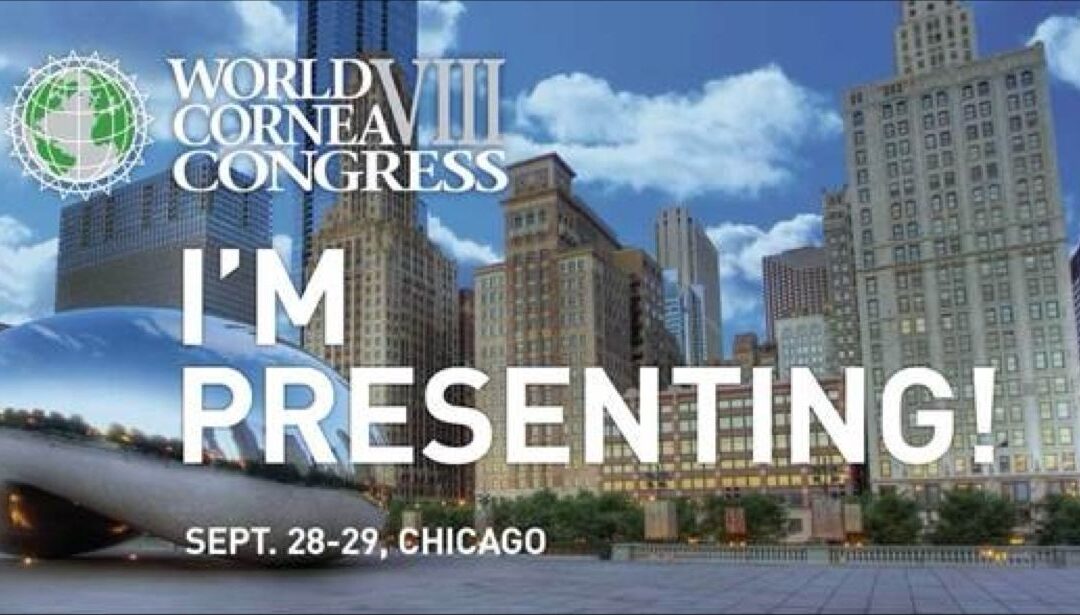 World Cornea Congress Chicago 2022 Cristina Bovone